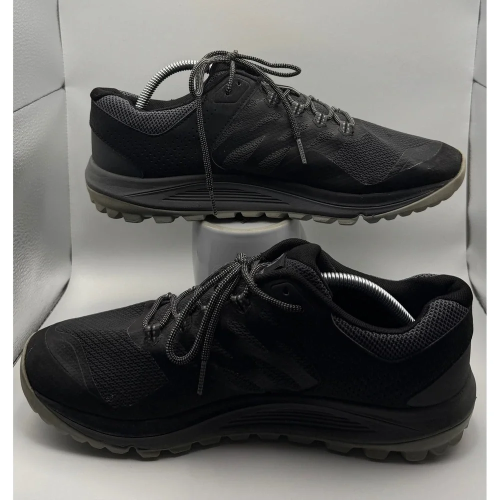 Merrell Nova 2 Trail Running Shoes Mens 11.5 Black Good Vibram J035561